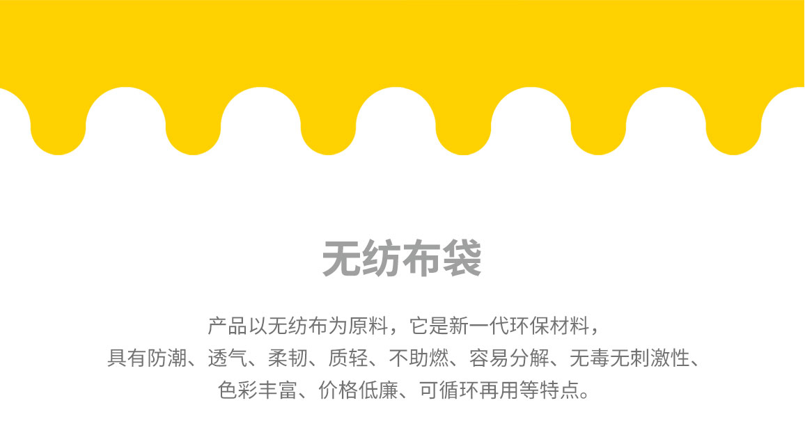 滁州市无纺布袋常用类型